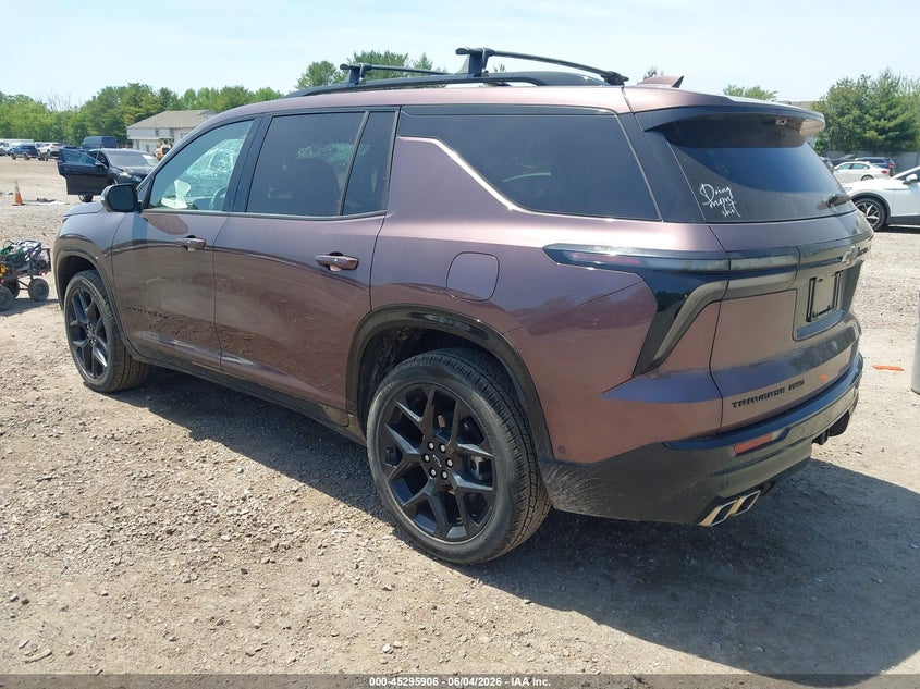 2025 Chevrolet Traverse VIN 1GNEVLRS9SJ180127 IAAI salvage auction — FRONT END, Salvage Title, sold $20,100 on 2026-07-28 (photo 3)