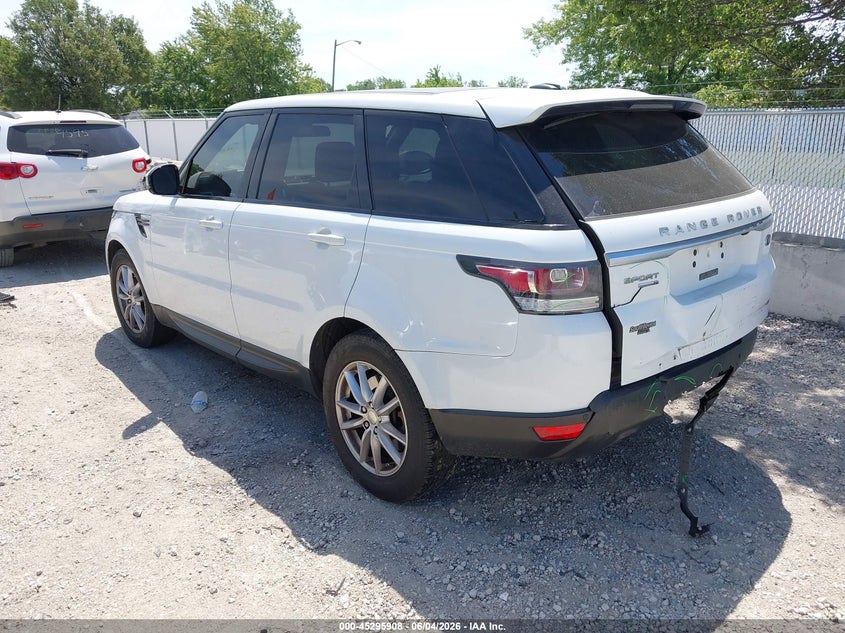 2014 Land rover Range rover sport VIN SALWG2WF0EA393702 IAAI salvage auction — REAR END, Salvage Title, sold $4,450 on 2026-07-28 (photo 3)