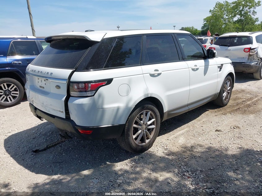 2014 Land rover Range rover sport VIN SALWG2WF0EA393702 IAAI salvage auction — REAR END, Salvage Title, sold $4,450 on 2026-07-28 (photo 4)