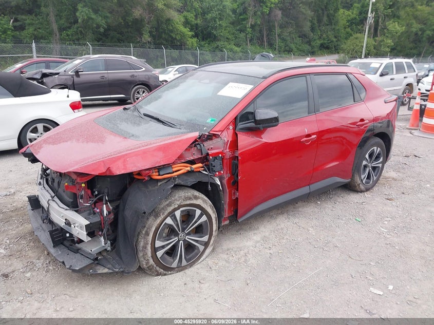 2024 Toyota Bz4x VIN JTMABACA6RA075589 IAAI salvage auction — FRONT END, Salvage Title, sold $8,400 on 2026-08-02 (photo 2)