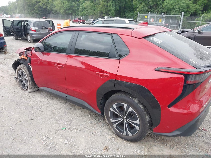2024 Toyota Bz4x VIN JTMABACA6RA075589 IAAI salvage auction — FRONT END, Salvage Title, sold $8,400 on 2026-08-02 (photo 3)