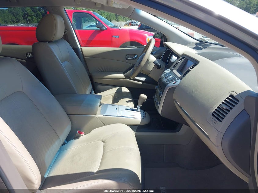 2009 Nissan Murano VIN JN8AZ18W99W153600 IAAI salvage auction — NORMAL WEAR, Clear (New York), sold $425 on 2026-07-14 (photo 5)