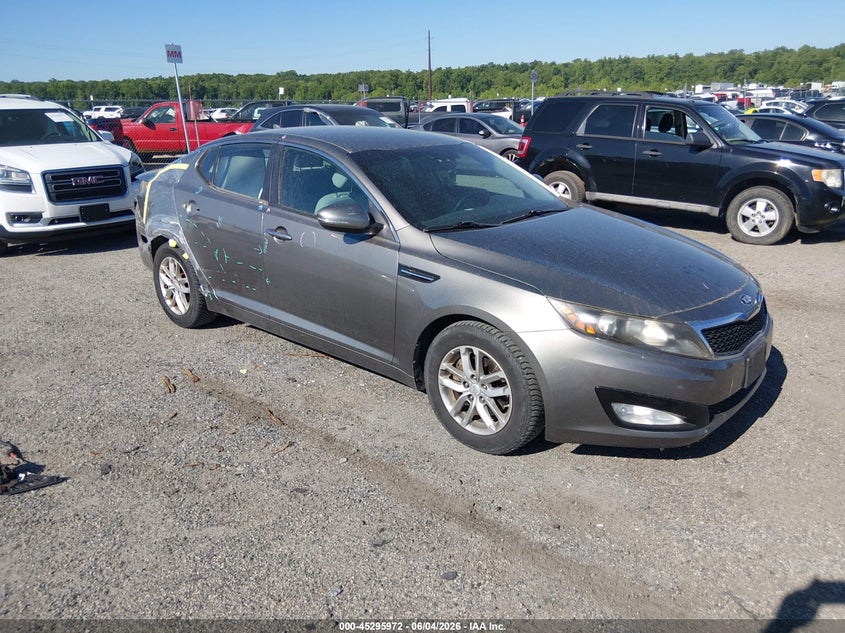 2013 Kia Optima VIN 5XXGM4A72DG233095 IAAI salvage auction — REAR END, Salvage - Greater Than 75% (Maryland), sold $600 on 2026-07-30 (photo 1)