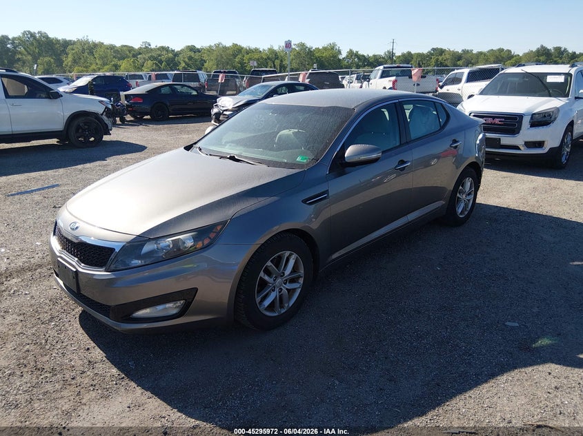 2013 Kia Optima VIN 5XXGM4A72DG233095 IAAI salvage auction — REAR END, Salvage - Greater Than 75% (Maryland), sold $600 on 2026-07-30 (photo 2)