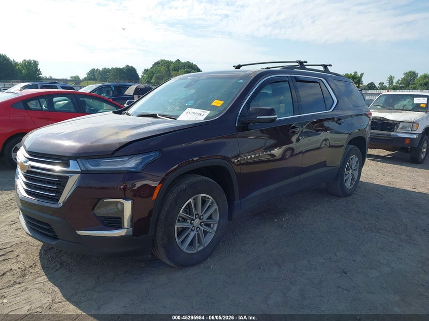 2023 Chevrolet Traverse VIN 1GNERGKW2PJ294454 IAAI salvage auction — SIDE, Salvage Title, sold $7,200 on 2026-07-09 (photo 2)