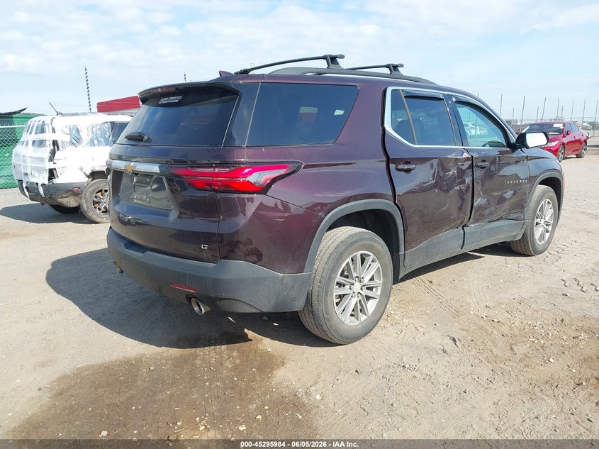 2023 Chevrolet Traverse VIN 1GNERGKW2PJ294454 IAAI salvage auction — SIDE, Salvage Title, sold $7,200 on 2026-07-09 (photo 4)
