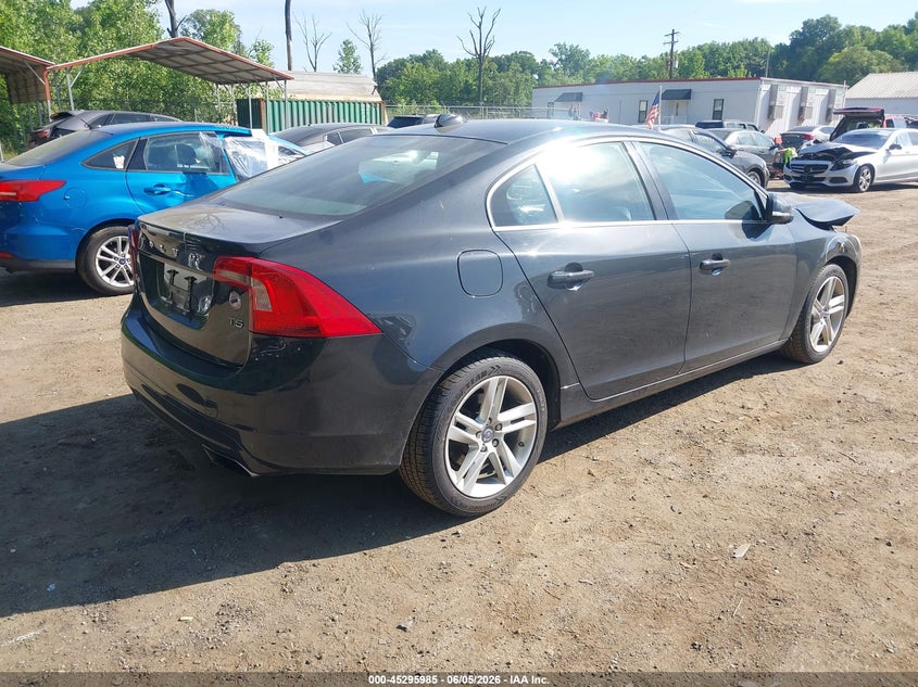 2015 Volvo S60 VIN YV140MFB1F1306199 IAAI salvage auction — FRONT END, Salvage Title, sold $375 on 2026-07-14 (photo 4)