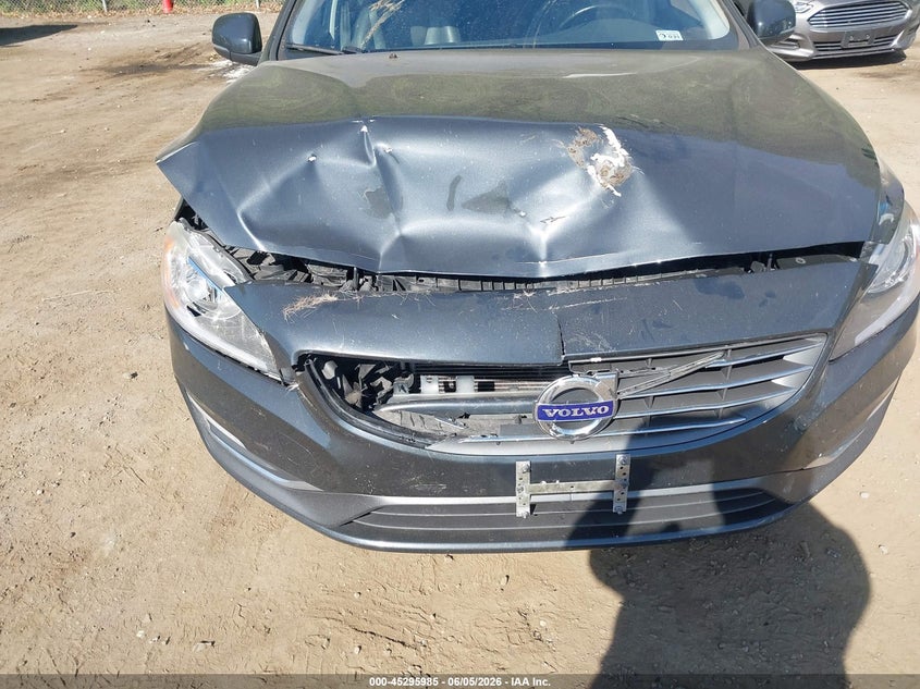2015 Volvo S60 VIN YV140MFB1F1306199 IAAI salvage auction — FRONT END, Salvage Title, sold $375 on 2026-07-14 (photo 6)