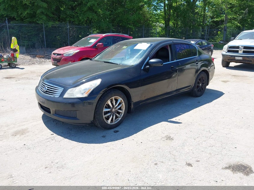 2008 Infiniti G35 VIN JNKBV61FX8M255869 IAAI salvage auction — NORMAL WEAR, Original (Maine), sold $550 on 2026-07-13 (photo 2)