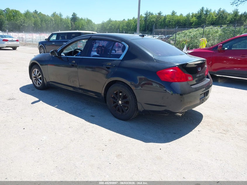 2008 Infiniti G35 VIN JNKBV61FX8M255869 IAAI salvage auction — NORMAL WEAR, Original (Maine), sold $550 on 2026-07-13 (photo 3)