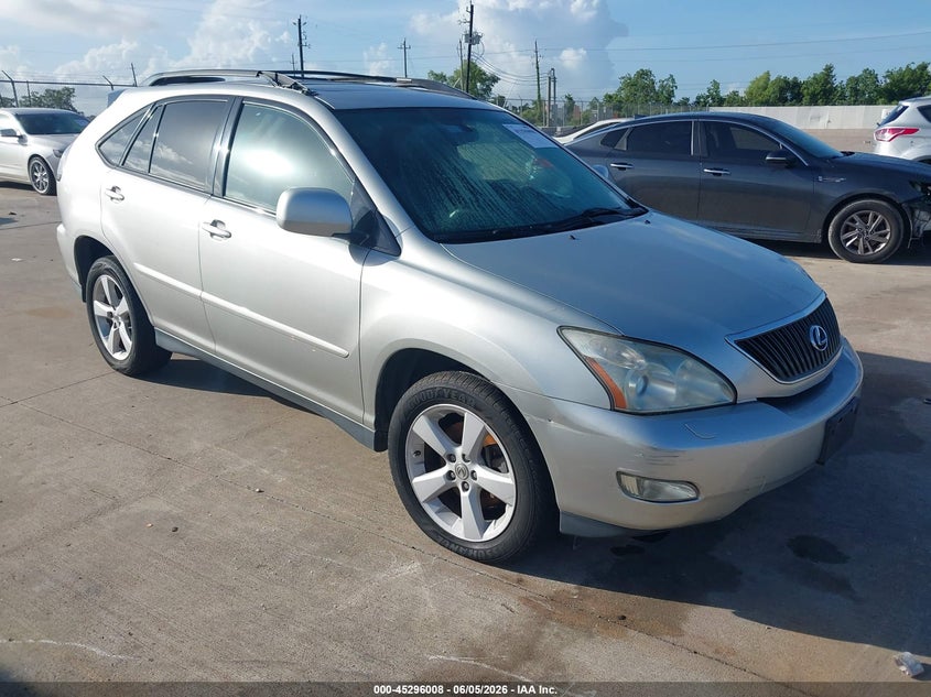 2007 Lexus Rx VIN 2T2HK31U47C017041 IAAI salvage auction — LEFT FRONT, Salvage (Texas), sold $1,150 on 2026-07-24 (photo 1)