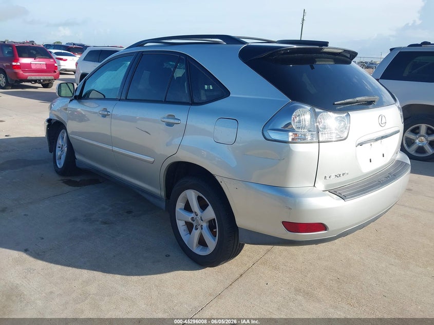 2007 Lexus Rx VIN 2T2HK31U47C017041 IAAI salvage auction — LEFT FRONT, Salvage (Texas), sold $1,150 on 2026-07-24 (photo 3)