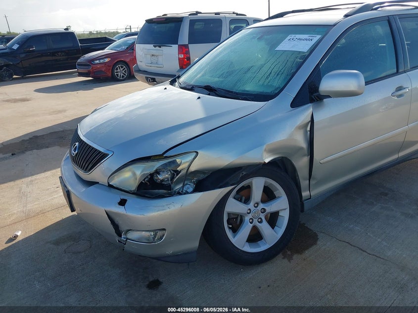 2007 Lexus Rx VIN 2T2HK31U47C017041 IAAI salvage auction — LEFT FRONT, Salvage (Texas), sold $1,150 on 2026-07-24 (photo 6)