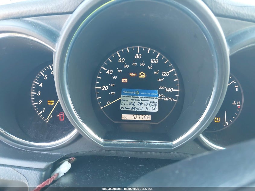 2007 Lexus Rx VIN 2T2HK31U47C017041 IAAI salvage auction — LEFT FRONT, Salvage (Texas), sold $1,150 on 2026-07-24 (photo 7)