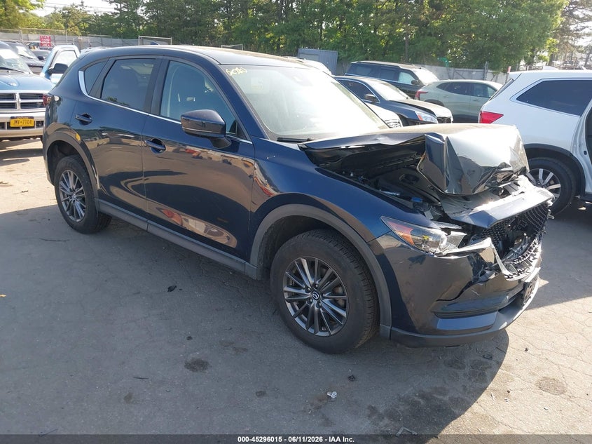 2019 Mazda Cx-5 VIN JM3KFBCM8K0617884 IAAI salvage auction — FRONT END, Mv-907A (New York), sold $3,550 on 2026-07-07 (photo 1)