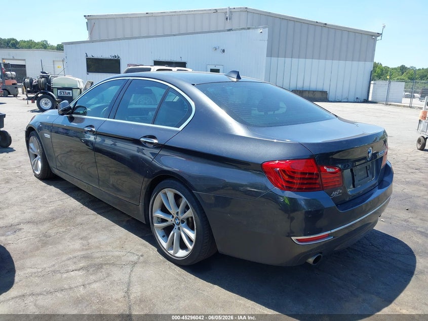 2016 BMW 5er VIN WBA5B1C50GG133482 IAAI salvage auction — HAIL, Salvage (North Carolina), sold $3,550 on 2026-07-09 (photo 3)