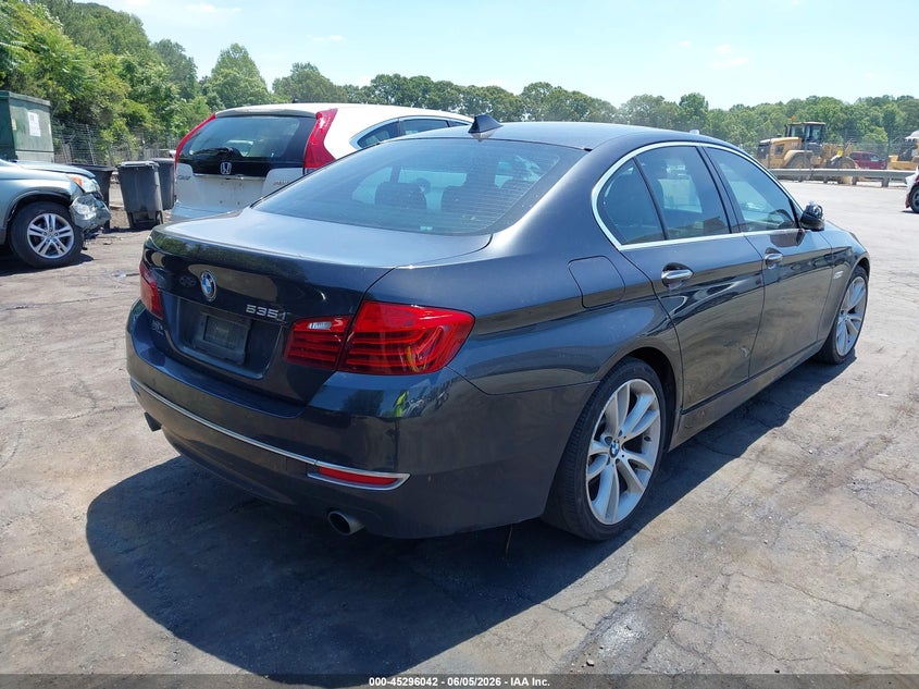 2016 BMW 5er VIN WBA5B1C50GG133482 IAAI salvage auction — HAIL, Salvage (North Carolina), sold $3,550 on 2026-07-09 (photo 4)