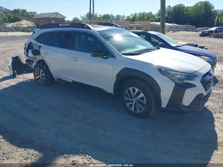 2025 Subaru Outback VIN 4S4BTAFC4S3291025 IAAI salvage auction — REAR END, Salvage Title, sold $9,300 on 2026-07-23 (photo 1)