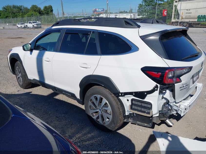 2025 Subaru Outback VIN 4S4BTAFC4S3291025 IAAI salvage auction — REAR END, Salvage Title, sold $9,300 on 2026-07-23 (photo 3)