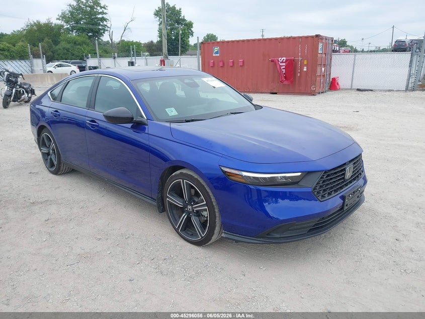 2025 Honda Accord VIN 1HGCY2F5XSA038290 IAAI salvage auction — LEFT SIDE, Salvage (Illinois), sold $8,300 on 2026-07-28 (photo 1)