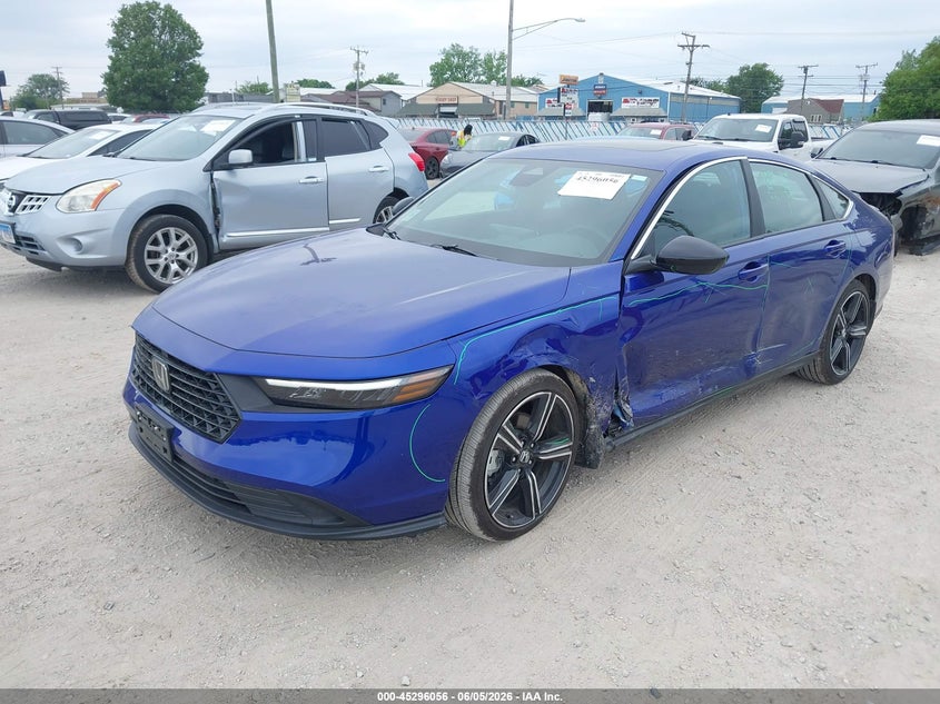 2025 Honda Accord VIN 1HGCY2F5XSA038290 IAAI salvage auction — LEFT SIDE, Salvage (Illinois), sold $8,300 on 2026-07-28 (photo 2)