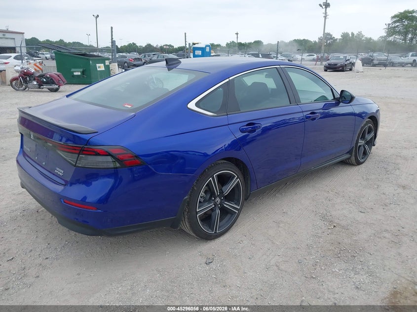 2025 Honda Accord VIN 1HGCY2F5XSA038290 IAAI salvage auction — LEFT SIDE, Salvage (Illinois), sold $8,300 on 2026-07-28 (photo 4)