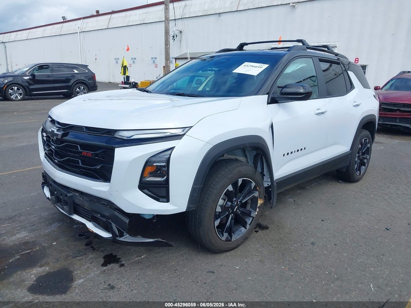 2026 Chevrolet Equinox VIN 3GNAXTEG1TL221368 IAAI salvage auction — FRONT END, Salvage Title, sold $10,100 on 2026-08-21 (photo 2)