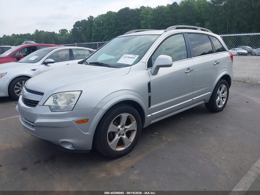 2014 Chevrolet Captiva sport VIN 3GNAL3EK7ES627440 IAAI salvage auction — NORMAL WEAR, Clear (North Carolina), sold $375 on 2026-07-08 (photo 2)