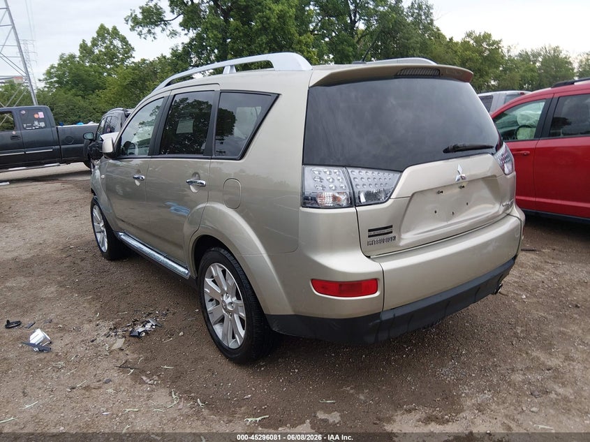 2009 Mitsubishi Outlander VIN JA4MT31W19Z002825 IAAI salvage auction — FRONT END, Clear (Indiana), sold $350 on 2026-07-22 (photo 3)