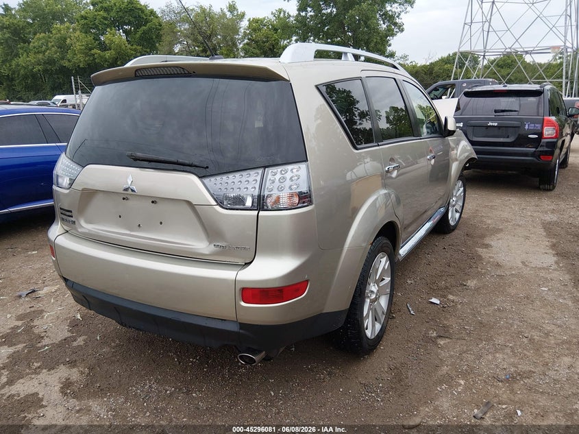 2009 Mitsubishi Outlander VIN JA4MT31W19Z002825 IAAI salvage auction — FRONT END, Clear (Indiana), sold $350 on 2026-07-22 (photo 4)