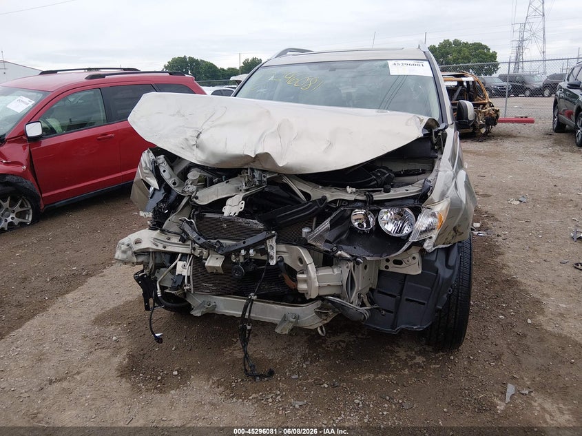 2009 Mitsubishi Outlander VIN JA4MT31W19Z002825 IAAI salvage auction — FRONT END, Clear (Indiana), sold $350 on 2026-07-22 (photo 6)