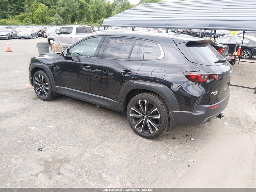2025 Mazda Cx-50 VIN 7MMVABEMXSN390718 IAAI salvage auction — RIGHT FRONT, Salvage Title, sold $12,000 on 2026-07-17 (photo 3)