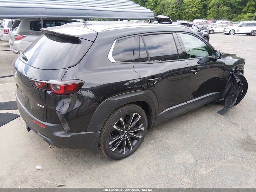 2025 Mazda Cx-50 VIN 7MMVABEMXSN390718 IAAI salvage auction — RIGHT FRONT, Salvage Title, sold $12,000 on 2026-07-17 (photo 4)