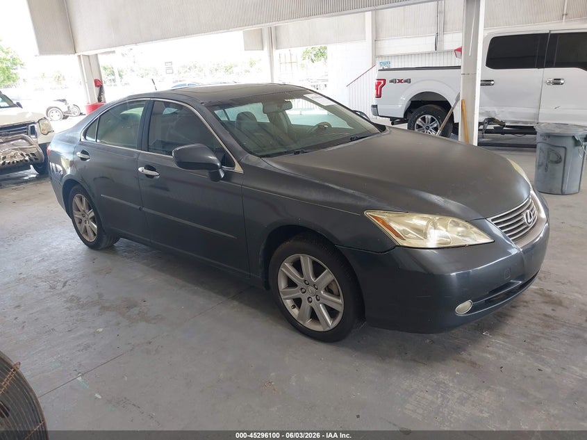 2007 Lexus ES VIN JTHBJ46G872135600 IAAI salvage auction — NORMAL WEAR, Clear (Florida), sold $350 on 2026-07-15 (photo 1)