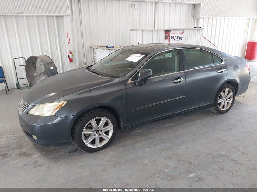2007 Lexus ES VIN JTHBJ46G872135600 IAAI salvage auction — NORMAL WEAR, Clear (Florida), sold $350 on 2026-07-15 (photo 2)