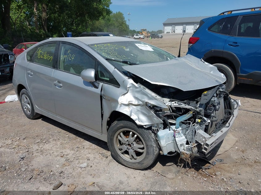 2010 Toyota Prius VIN JTDKN3DU9A0019124 IAAI salvage auction — FRONT END, Salvage (Indiana), sold $550 on 2026-07-22 (photo 1)