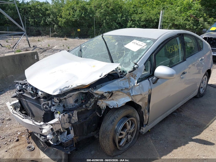 2010 Toyota Prius VIN JTDKN3DU9A0019124 IAAI salvage auction — FRONT END, Salvage (Indiana), sold $550 on 2026-07-22 (photo 2)