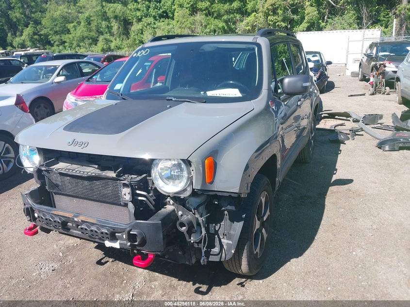 2019 Jeep Renegade VIN ZACNJBC10KPK69774 IAAI salvage auction — RIGHT FRONT, Salvage Title, sold $2,850 on 2026-08-11 (photo 2)