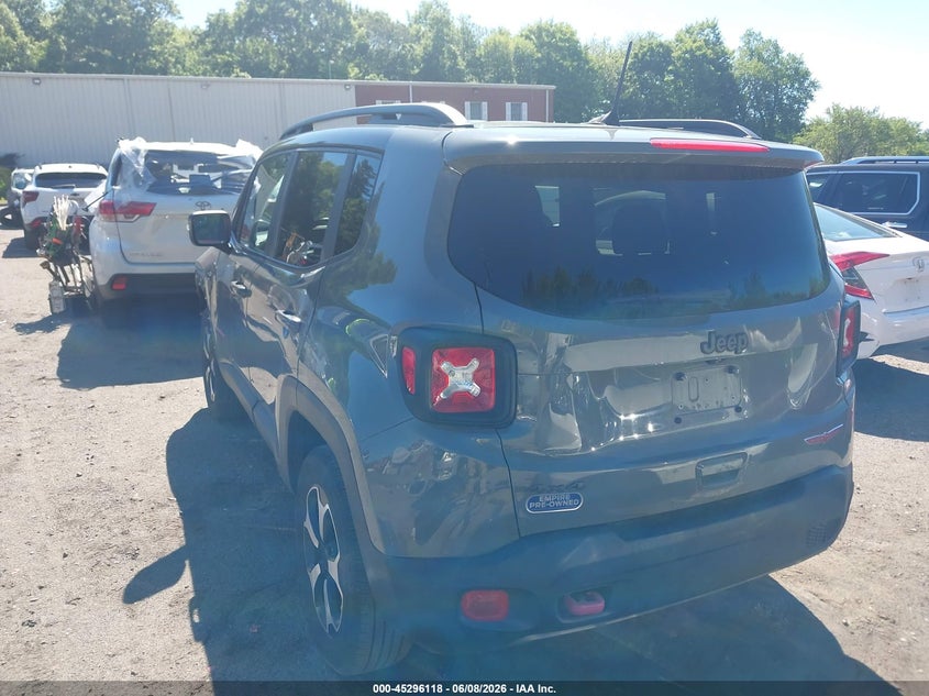 2019 Jeep Renegade VIN ZACNJBC10KPK69774 IAAI salvage auction — RIGHT FRONT, Salvage Title, sold $2,850 on 2026-08-11 (photo 3)