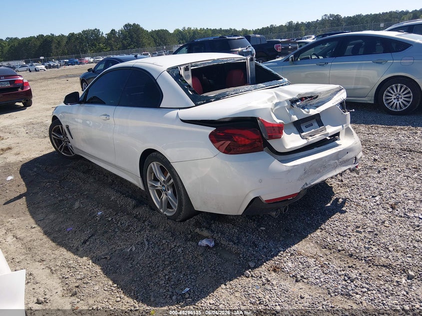 2019 BMW 4er VIN WBA4Z1C53KEE51157 IAAI salvage auction — REAR END, Clear (Georgia), sold $4,600 on 2026-10-02 (photo 3)