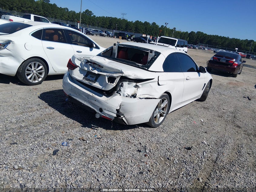 2019 BMW 4er VIN WBA4Z1C53KEE51157 IAAI salvage auction — REAR END, Clear (Georgia), sold $4,600 on 2026-10-02 (photo 4)