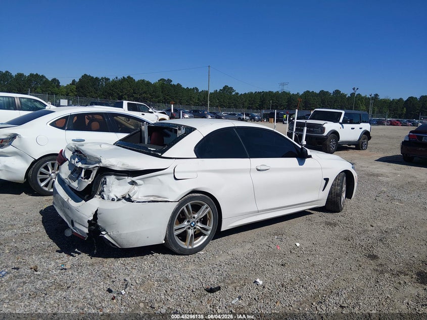 2019 BMW 4er VIN WBA4Z1C53KEE51157 IAAI salvage auction — REAR END, Clear (Georgia), sold $4,600 on 2026-10-02 (photo 6)