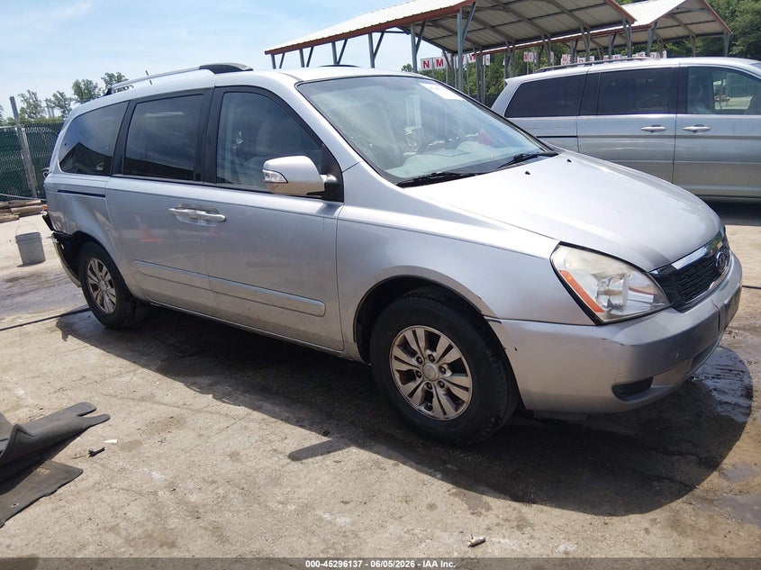 2011 Kia SEDONA VIN KNDMG4C73B6381940 IAAI salvage auction — REAR END, Salvage - Greater Than 75% (Maryland), sold $525 on 2026-08-01 (photo 1)