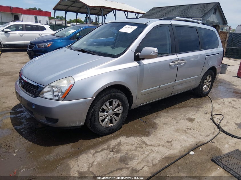 2011 Kia SEDONA VIN KNDMG4C73B6381940 IAAI salvage auction — REAR END, Salvage - Greater Than 75% (Maryland), sold $525 on 2026-08-01 (photo 2)