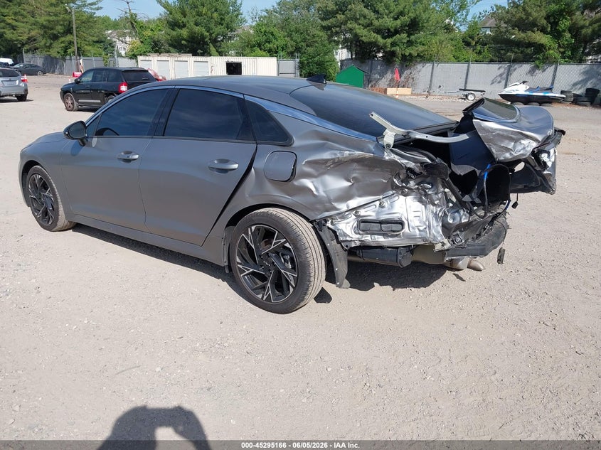 2025 Kia K5 VIN KNAG64J78S5349281 IAAI salvage auction — REAR END, Salvage Title, sold $8,775 on 2026-07-14 (photo 3)