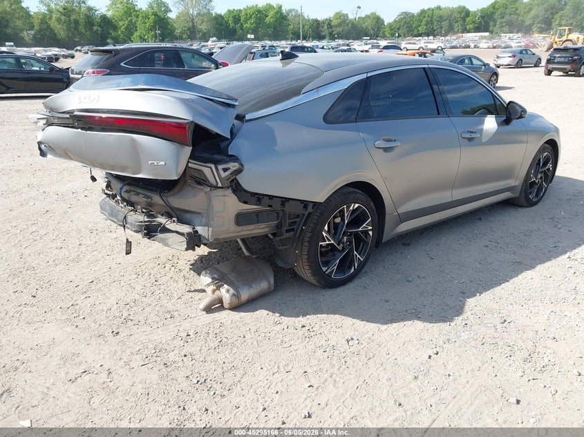 2025 Kia K5 VIN KNAG64J78S5349281 IAAI salvage auction — REAR END, Salvage Title, sold $8,775 on 2026-07-14 (photo 4)