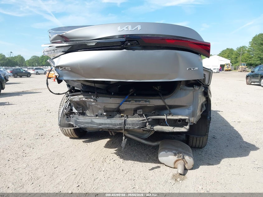 2025 Kia K5 VIN KNAG64J78S5349281 IAAI salvage auction — REAR END, Salvage Title, sold $8,775 on 2026-07-14 (photo 6)