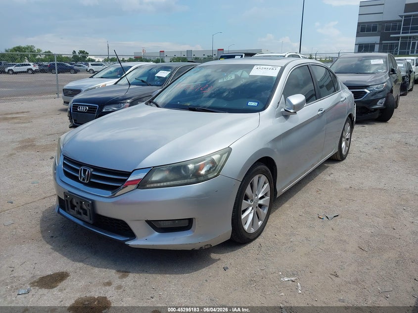 2014 Honda Accord VIN 1HGCR2F8XEA251770 IAAI salvage auction — REAR END, Original (Texas), sold $2,500 on 2026-07-09 (photo 2)