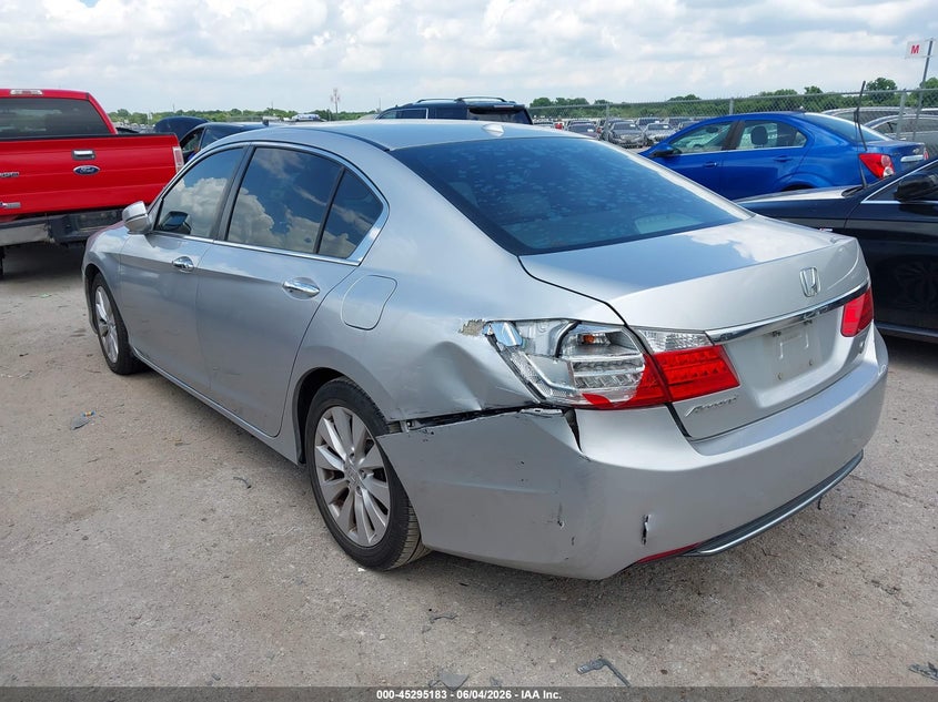 2014 Honda Accord VIN 1HGCR2F8XEA251770 IAAI salvage auction — REAR END, Original (Texas), sold $2,500 on 2026-07-09 (photo 3)