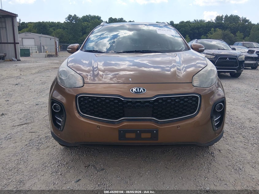 2017 Kia Sportage VIN KNDPNCAC1H7140393 IAAI salvage auction — ENGINE DAMAGE, Salvage Title, sold $2,400 on 2026-07-28 (photo 6)
